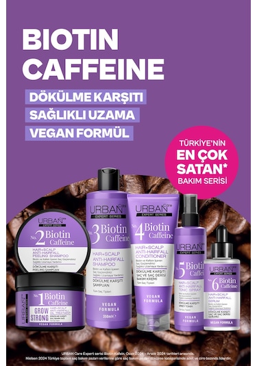 Urban Care Expert Series Biotin ve Kafein Peeling Şampuan 200 ML