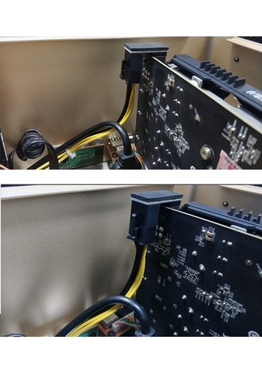 Tongxida 10 Adet Atx 8pin Dişi 8pin Erkek 180 Derece Açılı Adaptör, Model: Ph38b