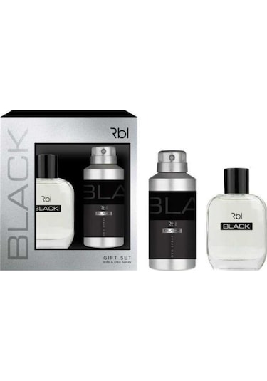 Rebul Black Erkek Parfüm EDT 50 ML + Black Erkek Sprey Deodorant 150 ML