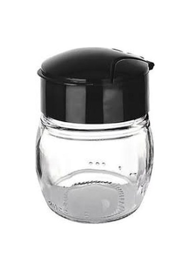 2 'li Tuzluk Biberlik Set 80ml Pera Cam Siyah Diğer