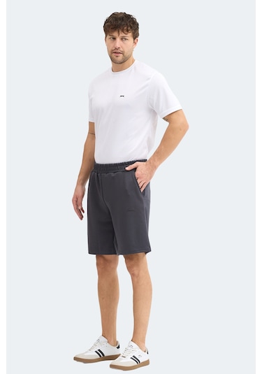 Slazenger Arc In Erkek Koyu Gri Şort Koyu Gri