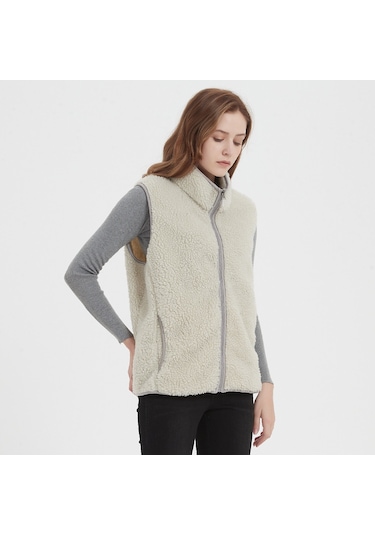 Erkekler İçin Kaz Tüyü Dolgulu Pamuklu Yelek, Sonbahar Ve Kış İç Yelek, Kolsuz Pamuklu Ceket, Ceket Beyaz