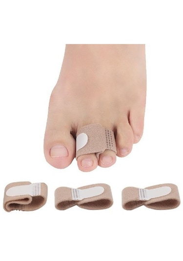 Homyl Çekiç Için Kaymaz Toe Brace Wrap Ayırıcı Bandaj Cilt