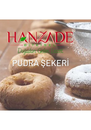 Hanzade Bitkisel Pudra Şekeri 500 G