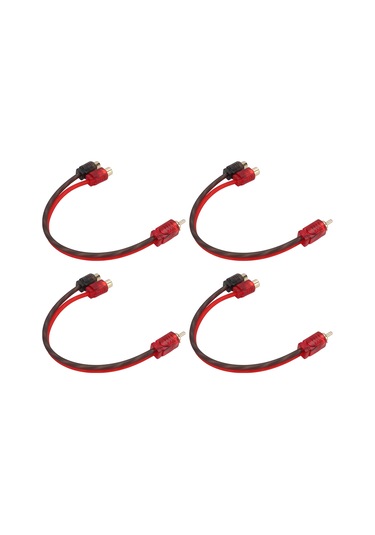 Rekabet Serisi Elektromanyetik Korumalı Rca Adaptörleri, Kompakt Alanlarda Optimum Performans İçin Çift Korumalı Ultra Esnek Teknoloji 4'lü Paket