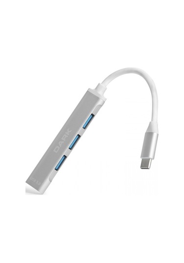 DARK Connect Master X4 DK-AC-USB310C 4port Type-C Beyaz USB Çokla
