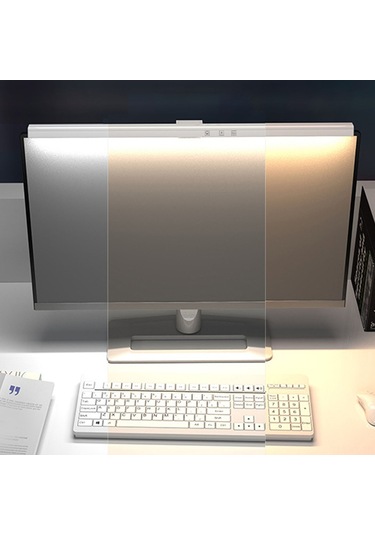 Shineyee Led Monitör Işık Çubuğu, Göz Korumalı Anti-mavi Işık, Asimetrik Tasarım, Zamanlayıcı Ve Parlaklık Ayarlı, Kolay Kurulum