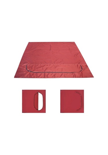 Pazly Su Geçirmez Çadır Matı, Kamp Ve Buz Balıkçılığı Matı, Balıkçılık Kampı, Sırt Çantası Yürüyüş İçin Çok Renkli