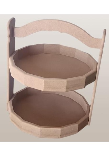 Hobi Adn Dekoratif Meyve Sepeti Ahşap Mdf Ham Cnc Kesim El Yapım