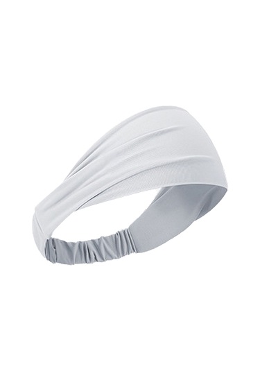 Kaymaz, Hızlı Isı Dağıtıcı, Nem Emici, Yumuşak Ve Nefes Alabilir Spor Yoga Bandı Fitness, Atletik, Açık Gri Çok Renkli