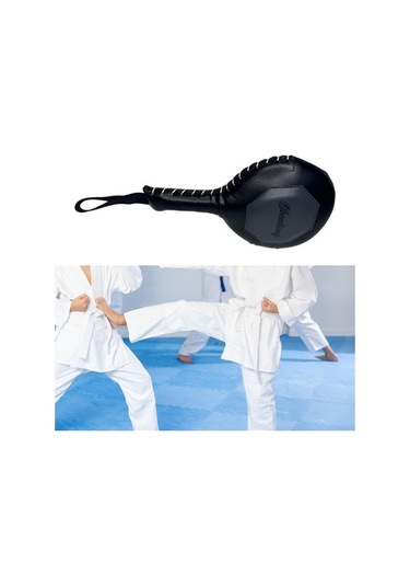 Pazly Suntek Taekwondo Kick Pad, Kickboks Sparring Yumruk Siyah Gri Antrenman Ekipmanı Siyah - Gri