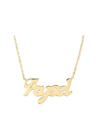 Isimli Altın Kolye 14 Ayar 3,15 Gr