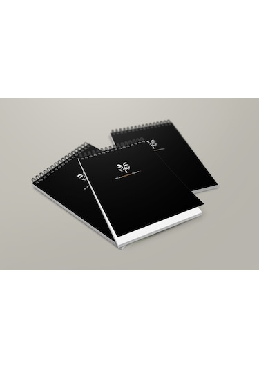 Notebook for Developers - Anonymous Hackers - Siyah - Kısmi Lak'lı Yumuşak Kapak - 50 Yaprak - Kareli - Spiralli Bloknot