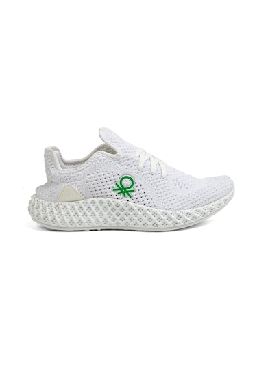 Benetton Bn-30009 -3570 Beyaz Kadın Sneaker
