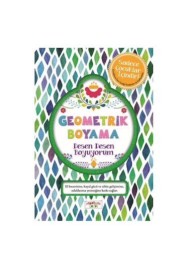 Geometrik Boyama - Desen Desen Boyuyorum - Asena Meriç - Yediveren Çocuk