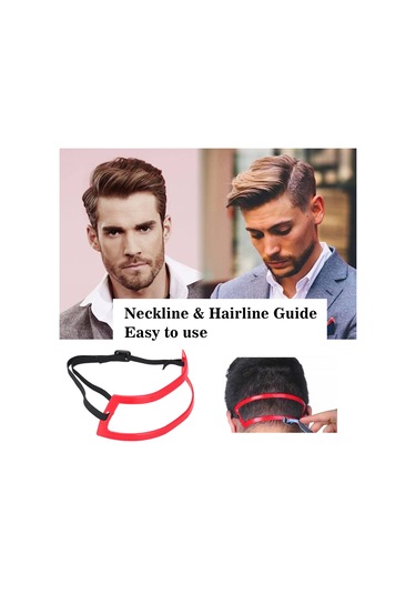 Mufunye Saç Bakımı İçin Esnek Ve Sağlam Kılavuz, Seyahat Ve Günlük Kullanım İçin Uygun, Kırmızı Renkli Erkek Aksesuarı Kırmızı