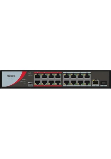 16port Ns-0318p-130 B 10/100 1-sfp 130w Full Poe Swıtch