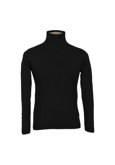 Cengiz İnler Tam Balıkçı Düz Slim Fit Erkek Triko 001
