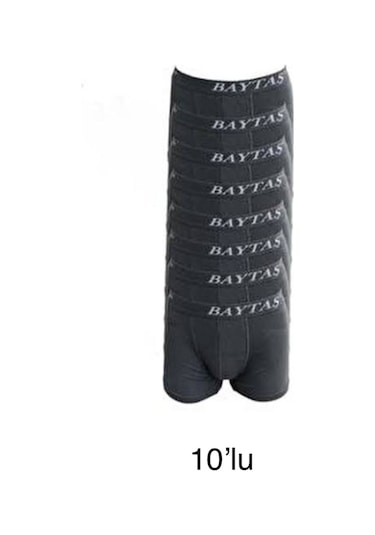 Baytaş Erkek Likralı Boxer Gri 001