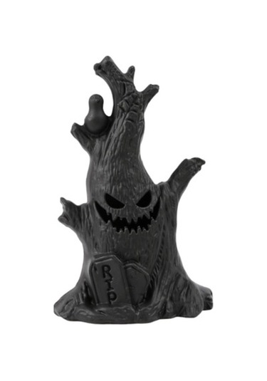 Lijinxu Cadılar Bayramı Hayalet Ağaç Kütüğü Işıklı Süs