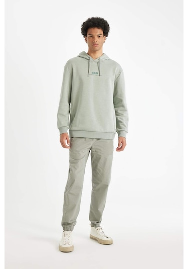 DeFacto %100 Pamuk Relax Fit Kapüşonlu Baskılı Sweatshirt Y9652AZ24AUGN1102 DeFacto %100 Pamuk Relax Fit Kapüşonlu Baskılı Sweatshirt Y9652AZ24AUGN1102