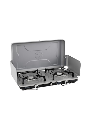 Outwell Merapi Pro Duo Deluxe Stove İkili Kamp & Karavan Ocağı Gri