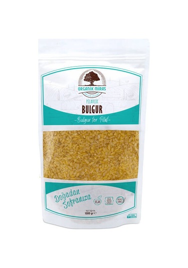 Organik Miras Pilavlık Bulgur 1kg
