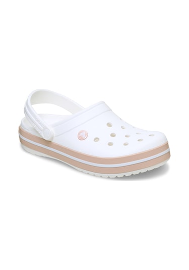 Crocs Crocband White/pink Caramel Terlik / Sandalet 11016-1we Beyaz