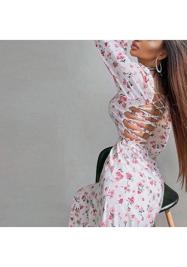 Novahub 2023 Bahar Kadın Baskılı Fener Kollu Yarık Elbise - Beyaz/pembe Kadın Mizaç Zarif Elbise - Yüksek Bel - Tek Parça - Uzun Kollu - Kazaklı - Polyester - Orta Boy - Banliyö Stili Beyaz Novahub 2023 Bahar Kadın Baskılı Fener Kollu Yarık Elbise - Beyaz/pembe Kadın Mizaç Zarif Elbise - Yüksek Bel - Tek Parça - Uzun Kollu - Kazaklı - Polyester - Orta Boy - Banliyö Stili Beyaz