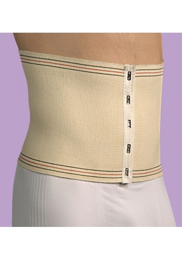 Lavinya Unisex Kancalı Dar Korse 4 Kancalı Krem