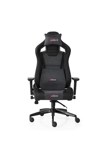 Xdrive Akdeniz Kumaş Profesyonel Oyuncu Koltuğu Gri/Siyah