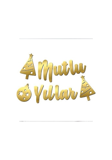 Mutlu Yıllar Kaligrafi Banner