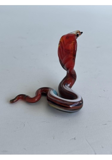 El Yapımı Murano Cam Yılan Biblo A74-02