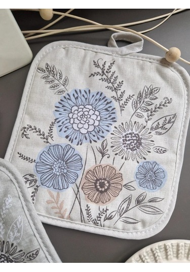 Cherir 2 Adet 19x16 Cm Tutucak Seti 351329012 Keten