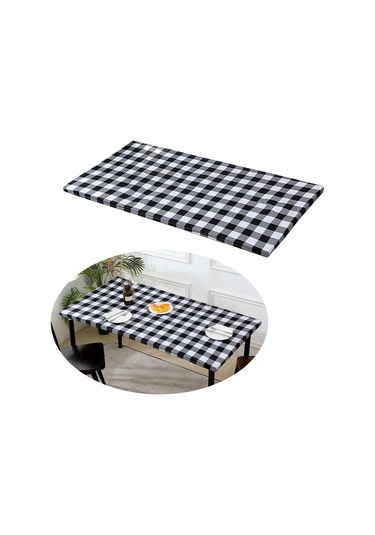 Suntek Magideal Dikdörtgen Polyester Masa Örtüsü Düğün Ev 122x61cm-stil-b