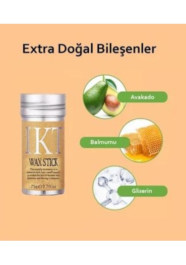 Ikt Stick Wax & Topuz Fırçası