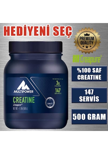 Multipower Creatine Creapure Powder 500 Gram Aromasız