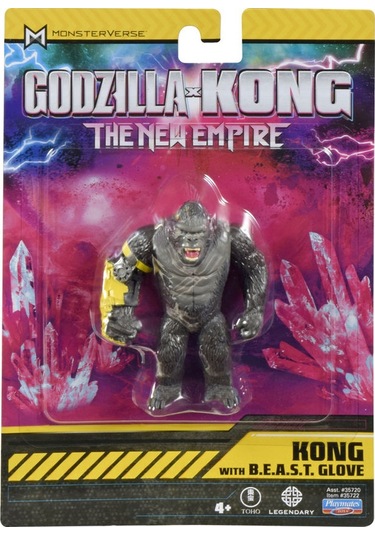 Godzilla Ve Kong Mini Figür 8 Cm Kong With B.e.a.s.t. Glove