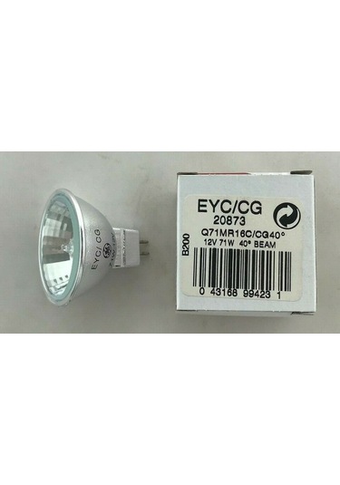 General Elc 12v 71w Halojen 50mm 40º 20873 Precise Long Life H1