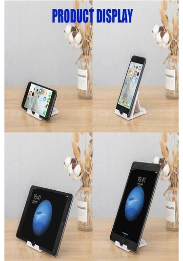 Masaüstü Telefon / Tablet Standı Tutacağı Taşınabilir Ayarlanabilir Stant Karışık Renk Gönderilir