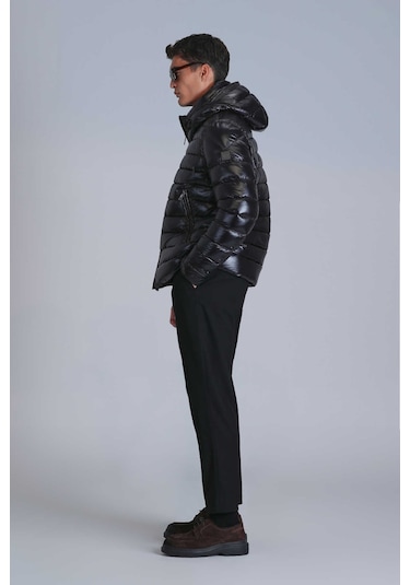 Lufian Erkek Gabrıel Kaz Tüyü Mont 112120222 Siyah Siyah