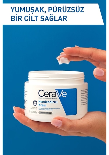 Cerave Kuru ve Çok Kuru Ciltler İçin Nemlendirici Krem 340 G