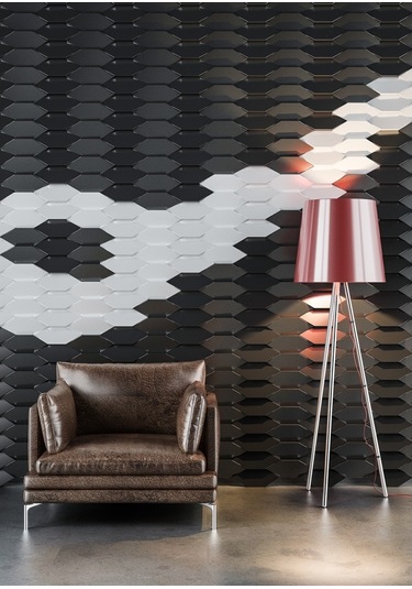 3D Duvar Paneli Mabel