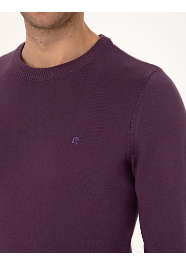 Pierre Cardin Erkek Mor Kazak /triko 50314192-vr038 Mor