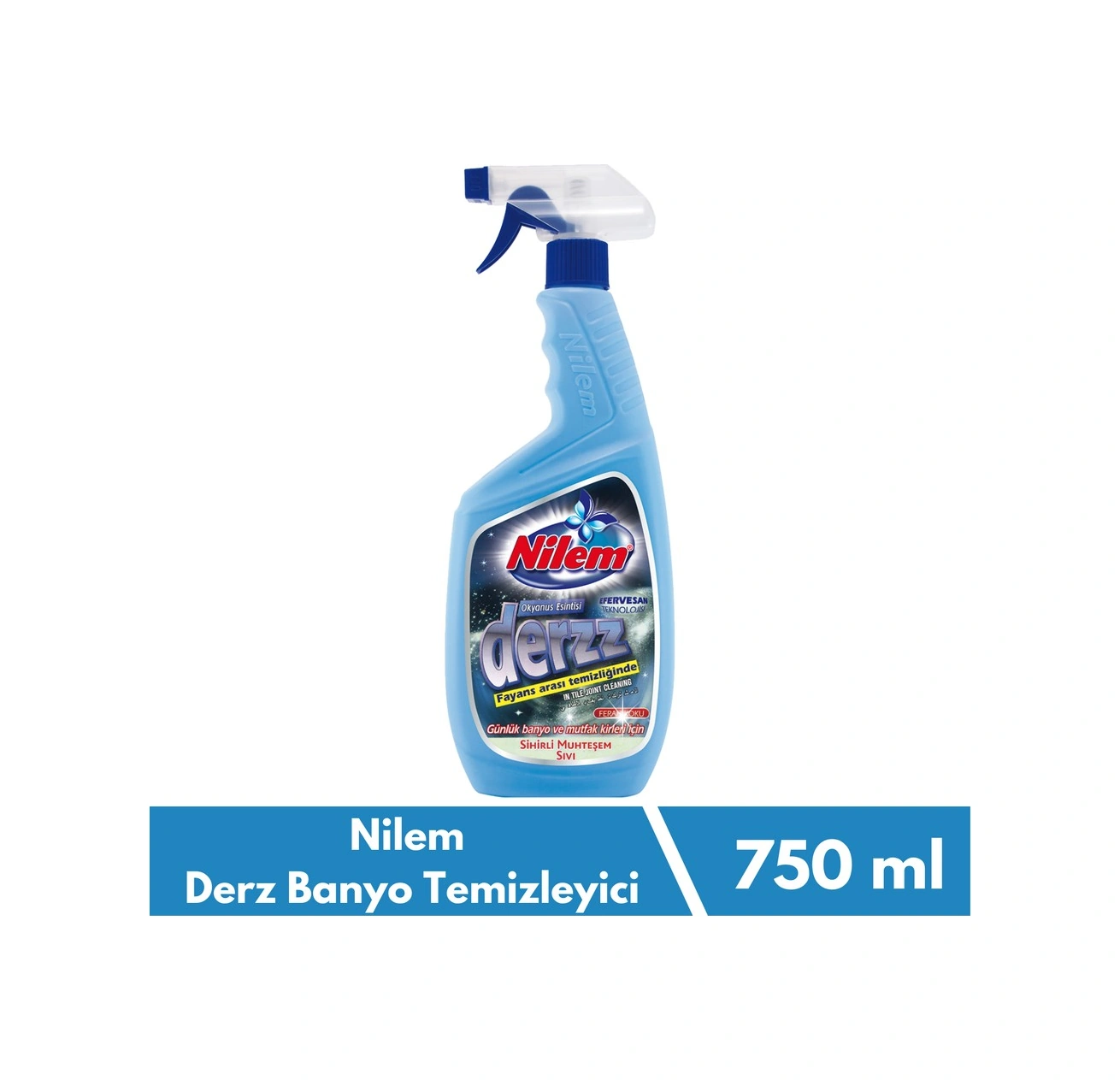 Nilem Derz Ve Banyo Temizleyicisi 750 Ml Tekli
