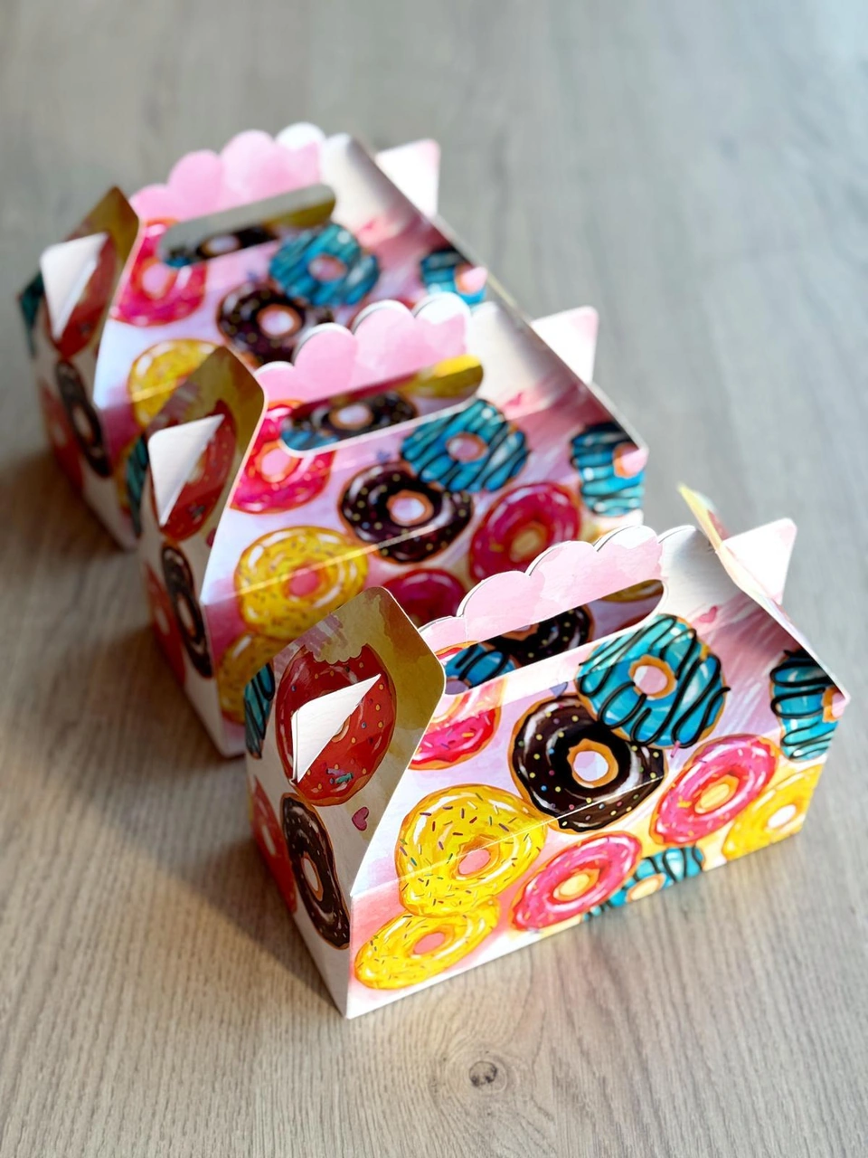 Macaron Kutusu 25 'li El Tutmalı Çanta Doğum Günü Hediye Kutusu Pasta Kutusu