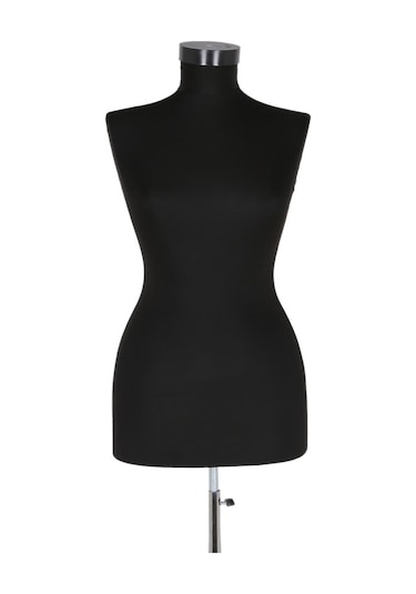 Rafburada Rafburada® Süngerli Terzi Prova Mankeni.Siyah Ve Gold Renk Prova