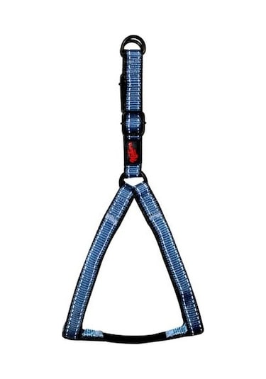 Natura Reflektörlü Kelebek Göğüs Tasması Mavi L Çok Renkli