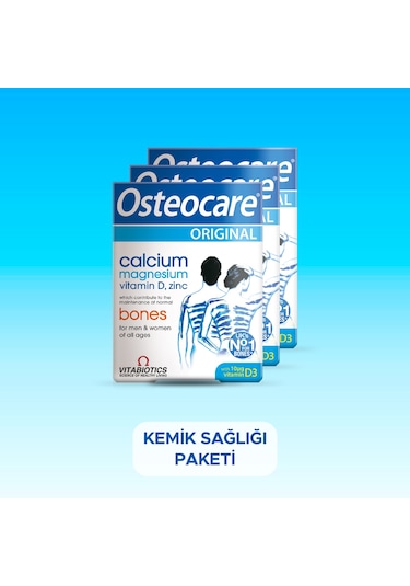 Vitabiotics Osteocare Original 3 x 30 Tablet