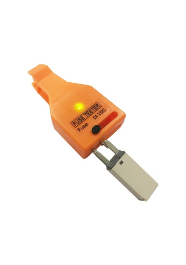 Neevoyu 12-24v Otomobil Sigorta Test Cihazı - Maxı, Ato/atc, Atm Uyumlu Plastik Çekici Ve Tester Turuncu